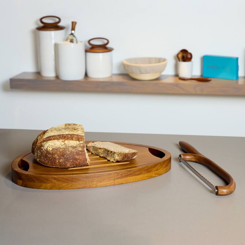 Nambe Breaking Bread Cutting Board