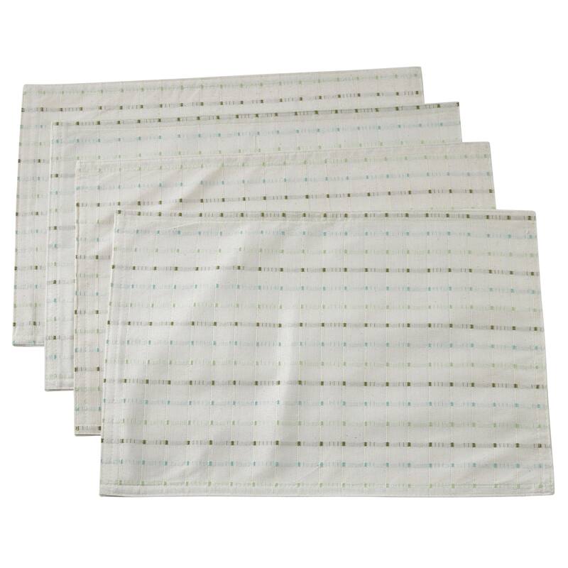Stitched Line Table Mats (Set of 4)
