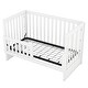 preview thumbnail 30 of 37, Convertible Crib/Full Size Bed with Changing Table
