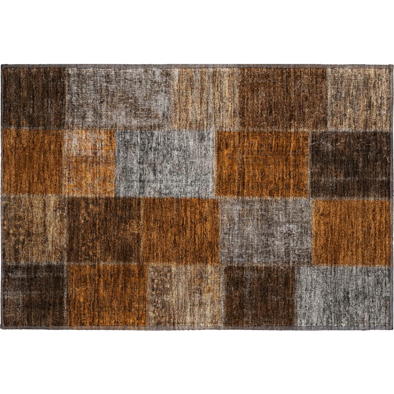 Premium Washable Super Soft Vintage Global Mayfield Rug