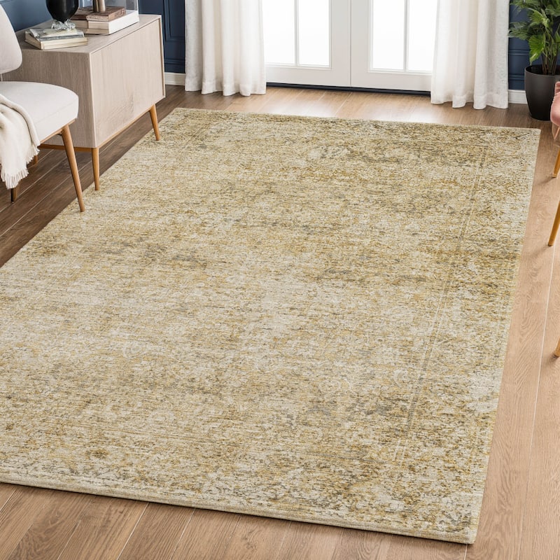 Premium Washable Super Soft Vintage Traditional Mayfield Rug