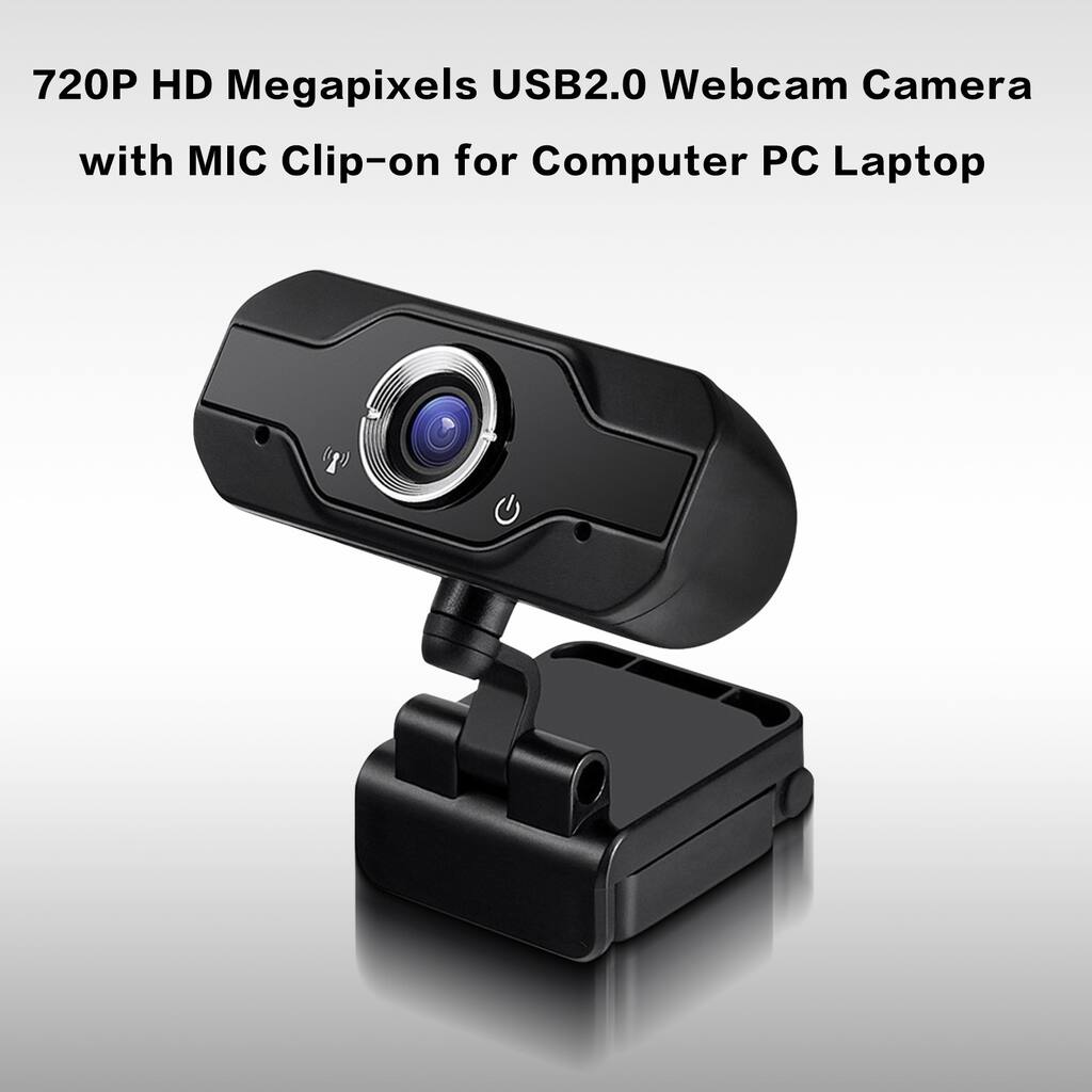 720P HD Megapixels USB2.0 Webcam Camera with MIC Clip-on for Computer PC Laptop brand and