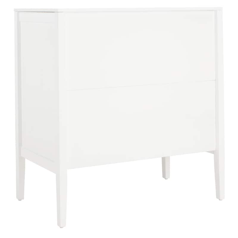SAFAVIEH Susana White 3-Drawer Chest