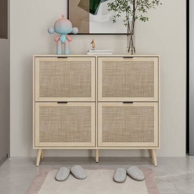 4 Door Shoe Cabinet