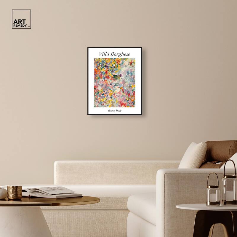 Villa Borghese Canvas by Art Remedy
