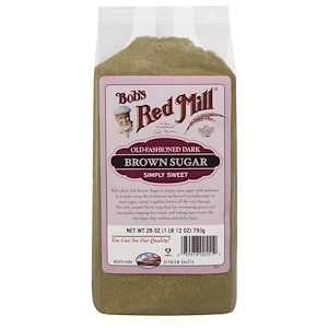 Bob's Red Mill Dark Brown Sugar - 28 oz - Case of 4