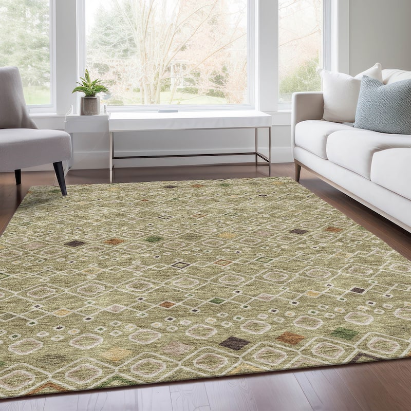 Premium Washable Super Soft Moroccan Global Mayfield Rug