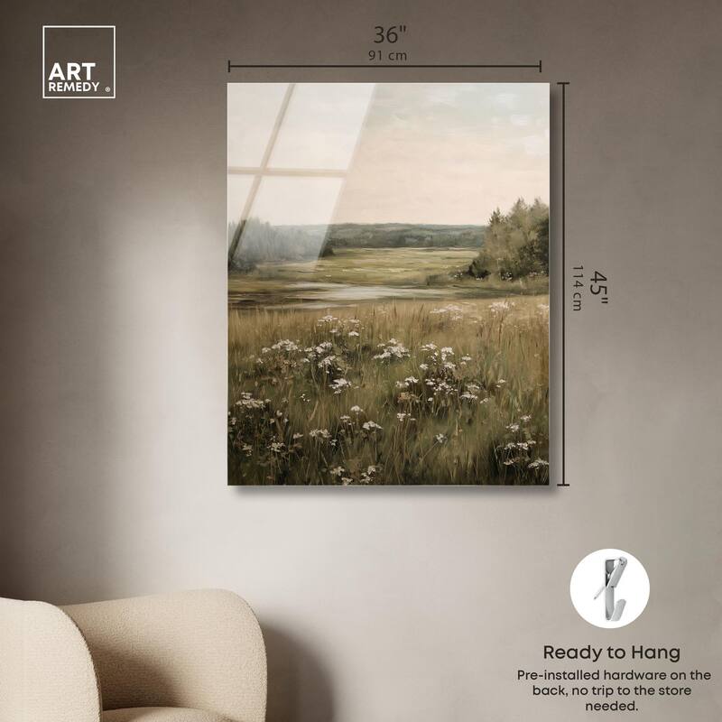 Marshland Whispers Acrylic by Art Remedy, Ready to Hang