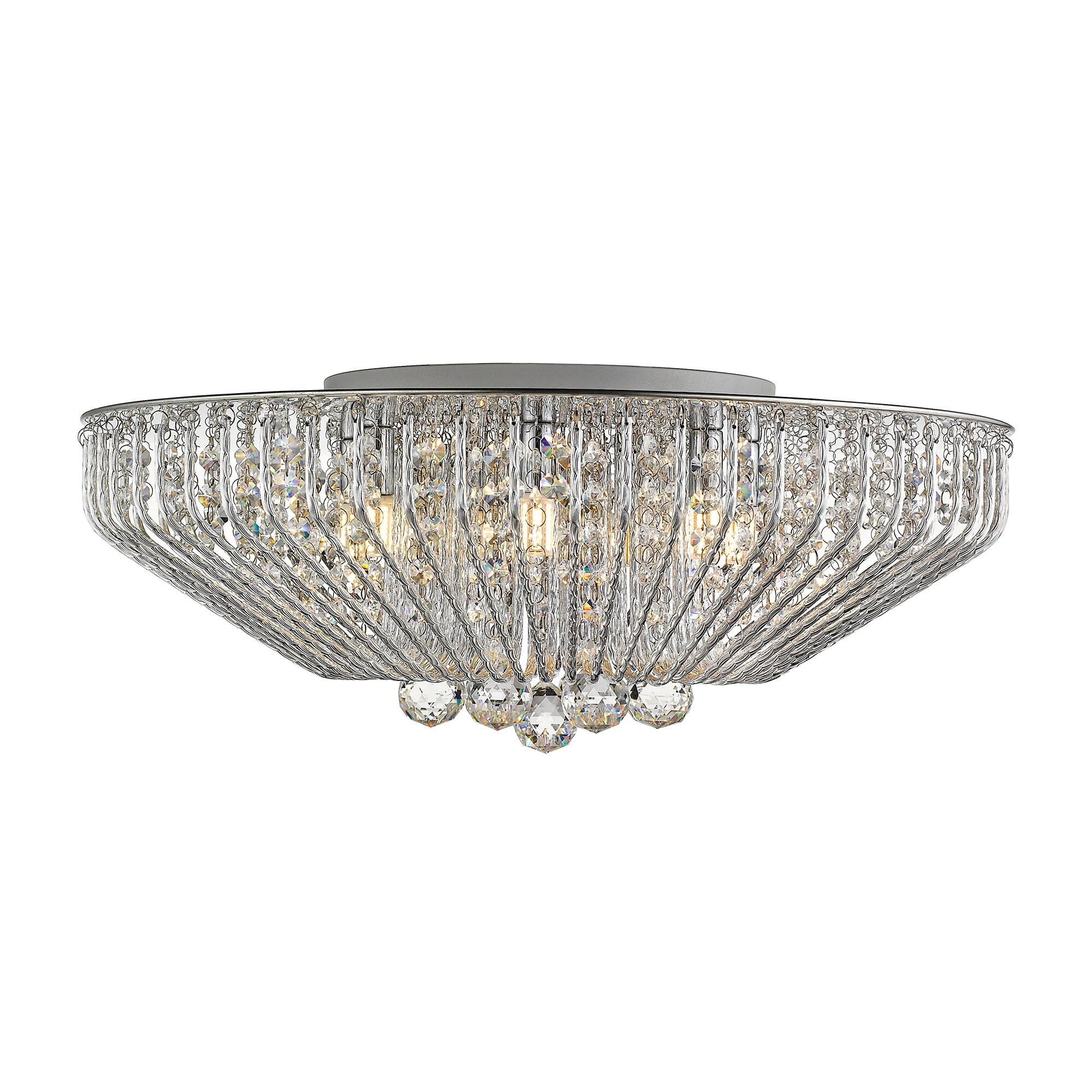 Ove mio iii led ceiling light with k9 crystals best sale
