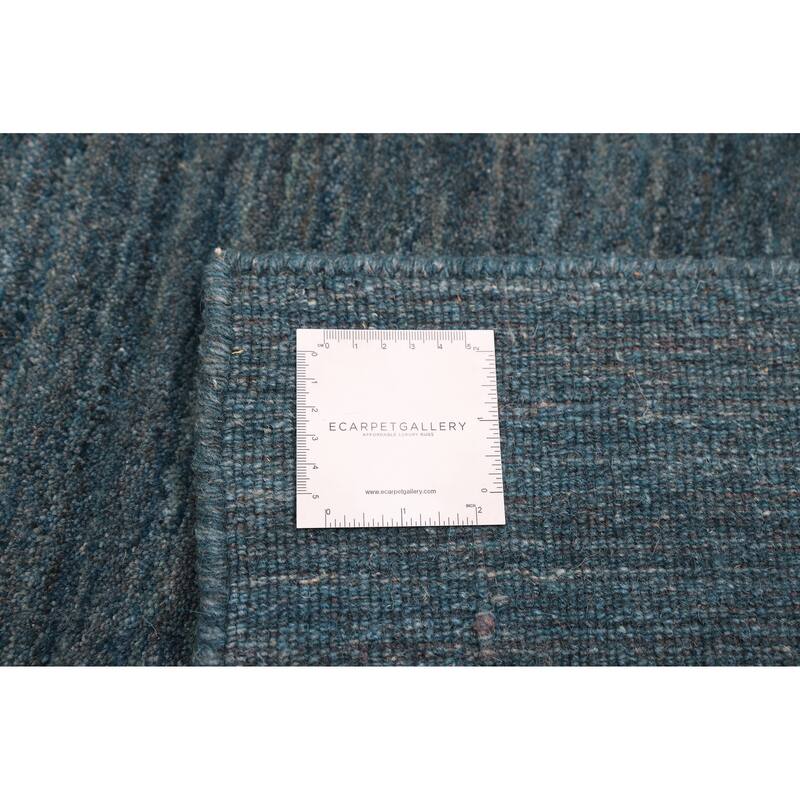 ECARPETGALLERY Hand Loomed Kashkuli Gabbeh Dark Blue Wool Rug - 5'1 x 6'8