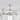 Modern Silver 6-Light 3-Blades Glass Shade Chandelier Ceiling Fan with Light and Remote - 34-in W x 31.6-in H