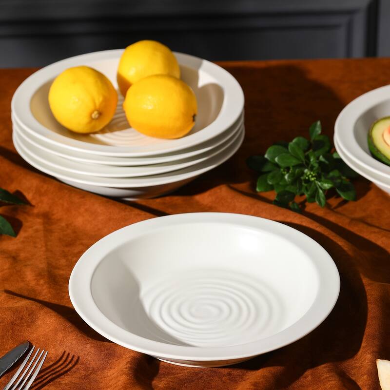 Stone Lain Orbit Stoneware Pasta Bowl Set