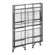 preview thumbnail 12 of 32, Porch & Den Ferdinand 3-Tier Wide Folding Metal Shelf