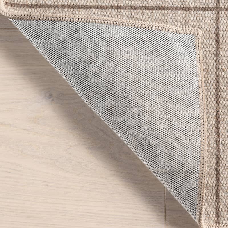 Nuloom Calandra Checkered Machine Washable Area Rug