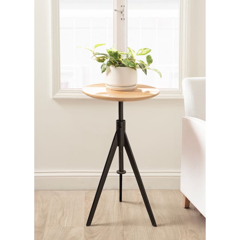 Kate and Laurel Keres Adjustable Side Table