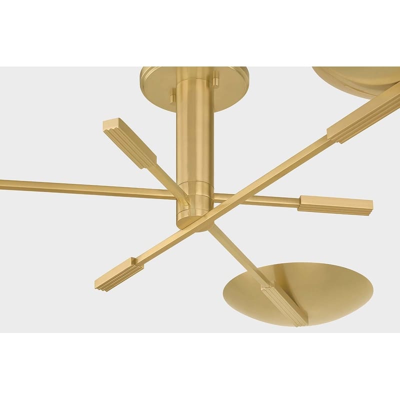 Hudson Valley Lighting 1503 Johnson 43" Wide LED Semi-Flush Ceiling