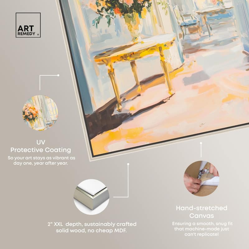 Glowing Room II Canvas by Art Remedy