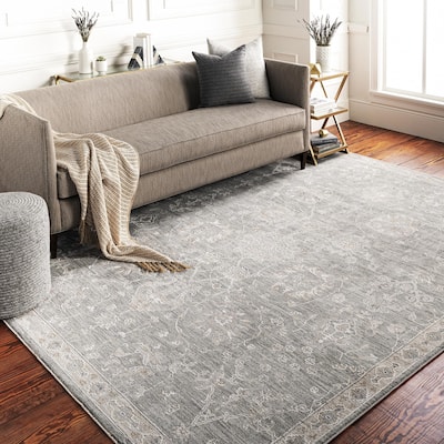 Livabliss Avant Garde Updated Traditional Medallion Area Rug