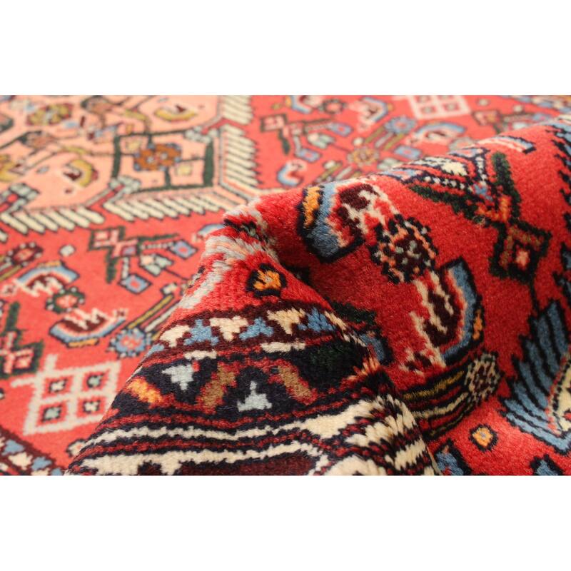ECARPETGALLERY Hand-knotted Konya Anatolian Red Wool Rug - 2' 8" x 9' 8"