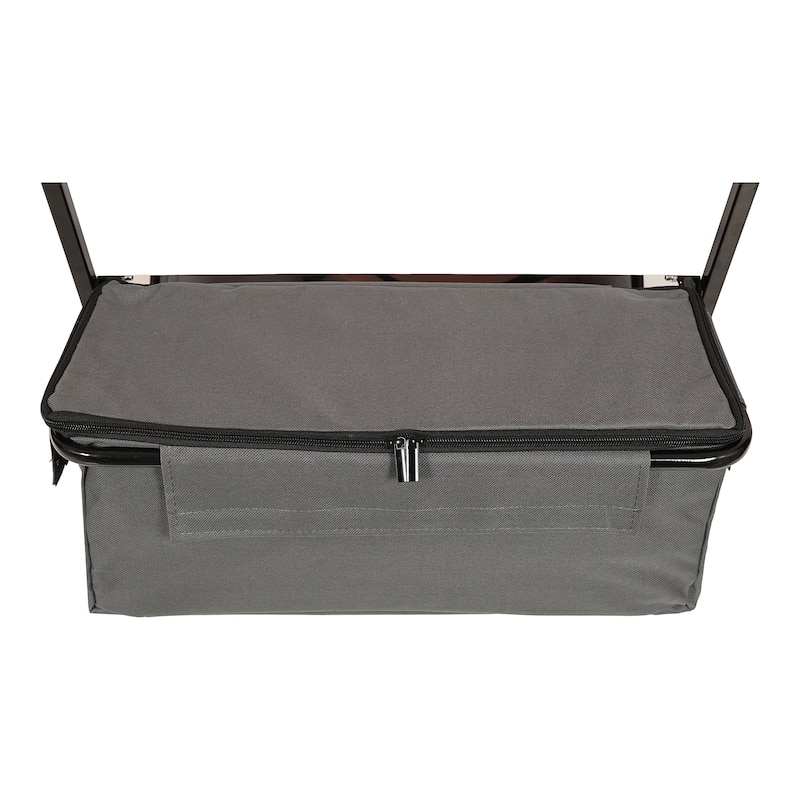 With Push Handle, 480Lbs Collapsible Wagon with Canopy, Wagon cart with 7" All-Terrain Wheels, Large Capacity, Shopping, Sports