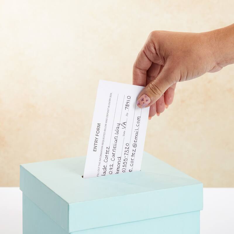 Blank Entry Forms