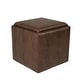 preview thumbnail 64 of 66, HomePop Storage Ottoman with Tray Top