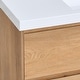 preview thumbnail 8 of 7, PROOX Modern 48in. Single Faucet Hole Floating Bathroom Vanity with Rectangular Integral Sink - 48"W x 20"D
