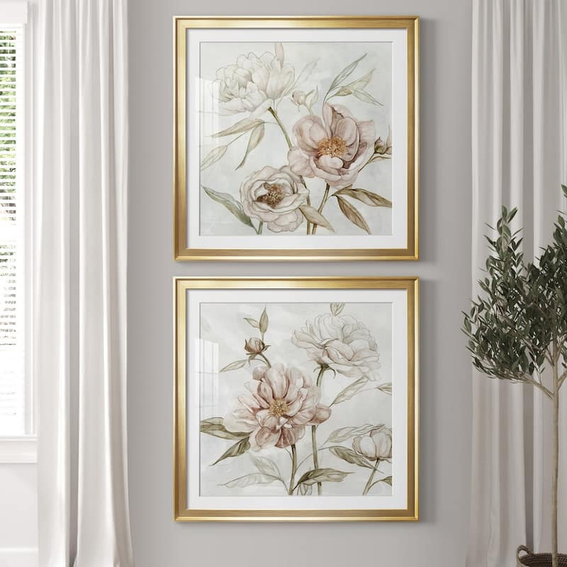 Washed Botanical I Premium Framed Print - Ready to Hang