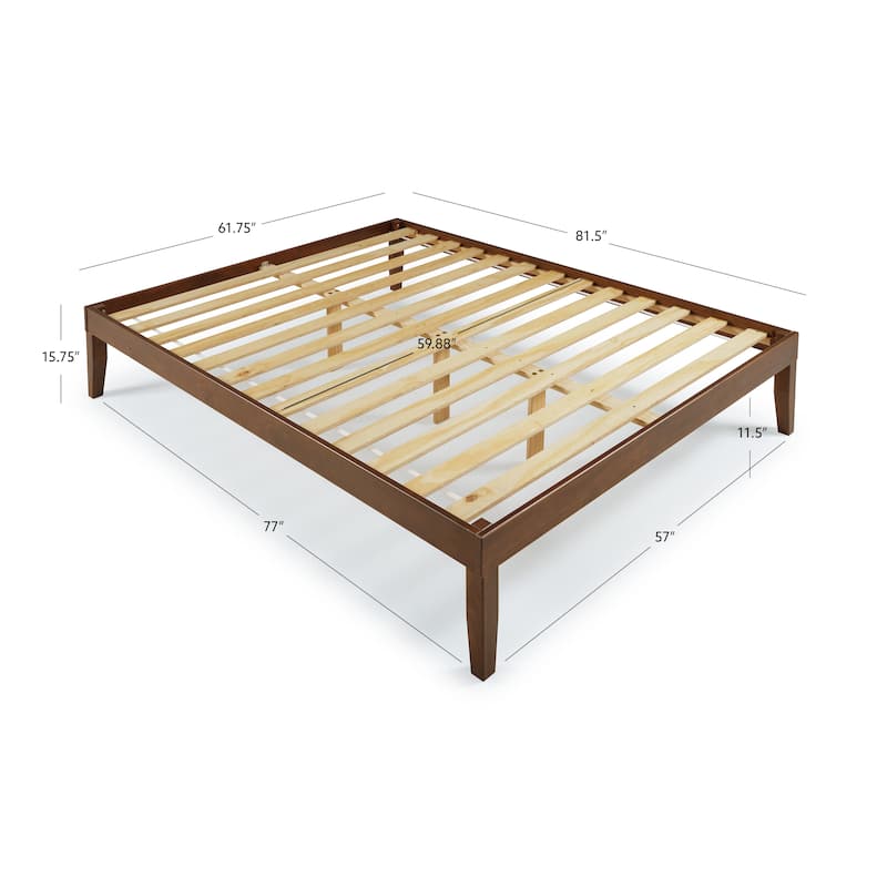 Purcell Solid Wood Platform Bed Frame