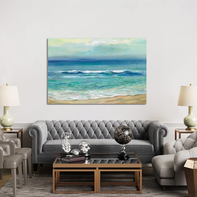 iCanvas "Seaside Sunrise" by Silvia Vassileva Canvas Print