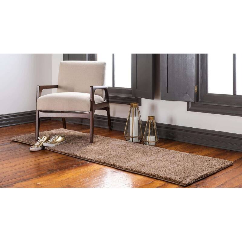 Solid/Striped Zoit Collection Area Rug