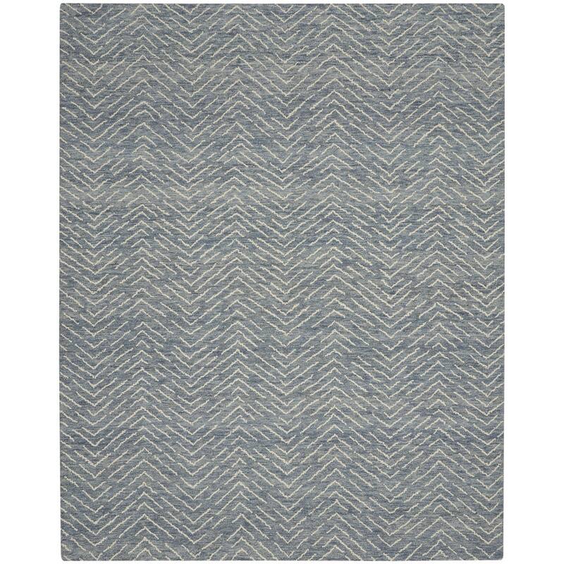 Fawef Power Loomed Modern Soft Area Rug By HomeRoots - 117' X '93' X '0.5