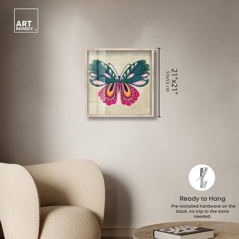 Butterfly Wings Shadowbox by Art Remedy