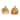 Transpac Ceramic Classic Harvest Pumpkin Paper Towel Set of 2 Fall/Harvest Home Decorations