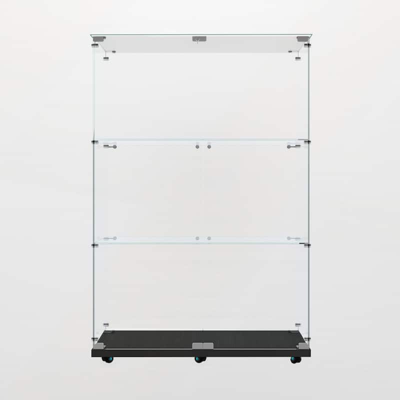 Tempered Glass Display Cabinet for Living Room