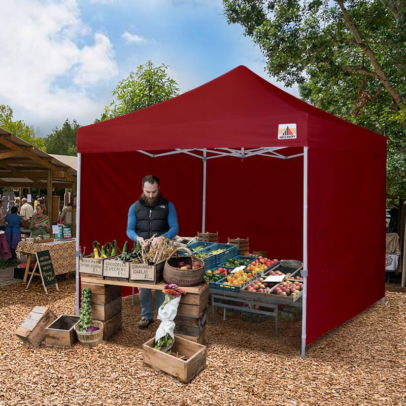 ABCCANOPY Commercial Instant Shade Metal Pop-Up Canopy - 10ftx10ft