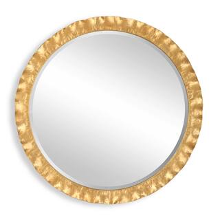 Uttermost Haya Round Gold Mirror
