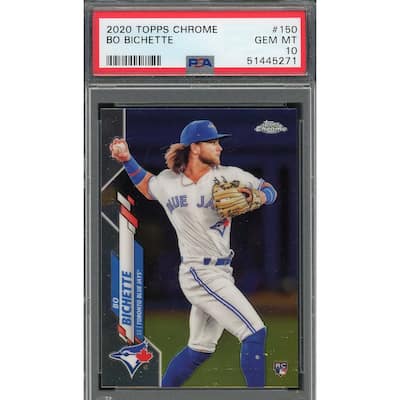 Bo Bichette 2020 Topps Chrome Baseball Rookie Card #150 Graded PSA 10 - 8'6" x 11'6"