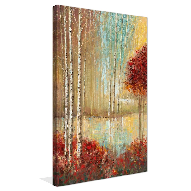 "Emerald Pond" by Ruane Manning Print on Canvas