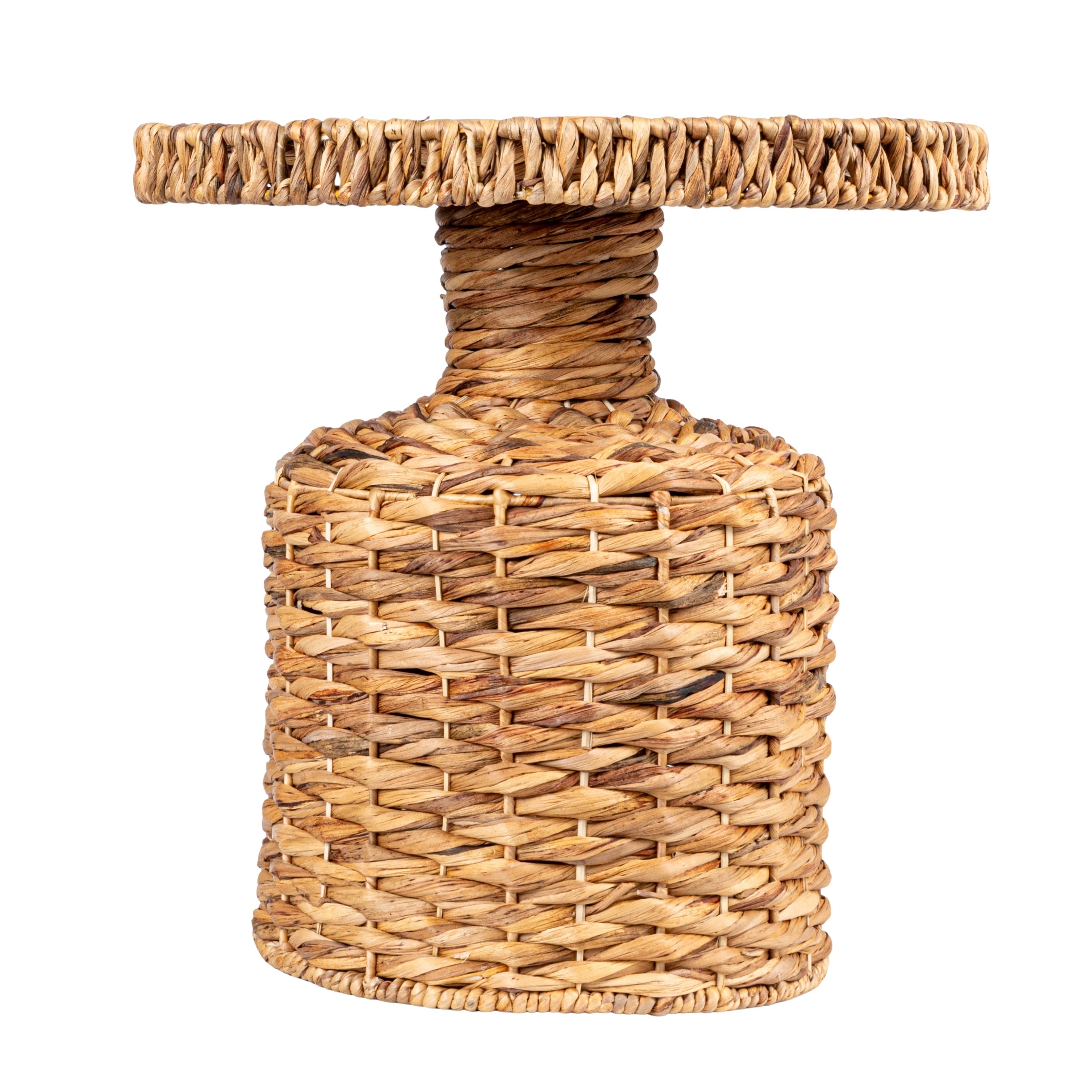 Hand-Woven Water Hyacinth Table - On Sale - Overstock - 31638139
