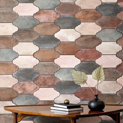 Merola Tile Boheme Provenzal Mix 6-1/4" x 12-3/4" Porcelain Floor and Wall Tile