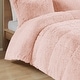 preview thumbnail 36 of 48, Leena Shaggy Faux Fur Comforter Set by Intelligent Design