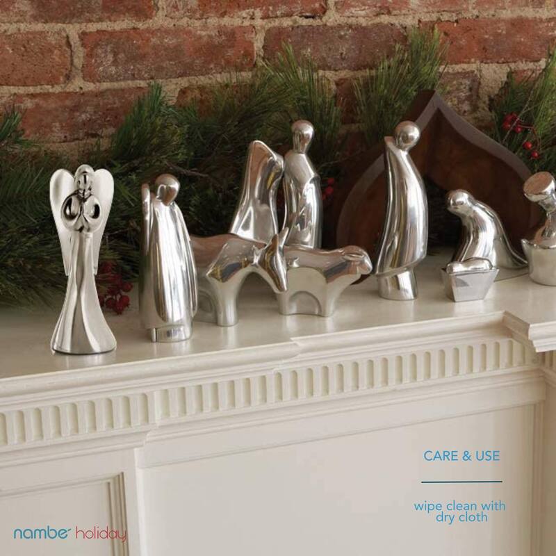 Nambe Angel Figurine - 9" H