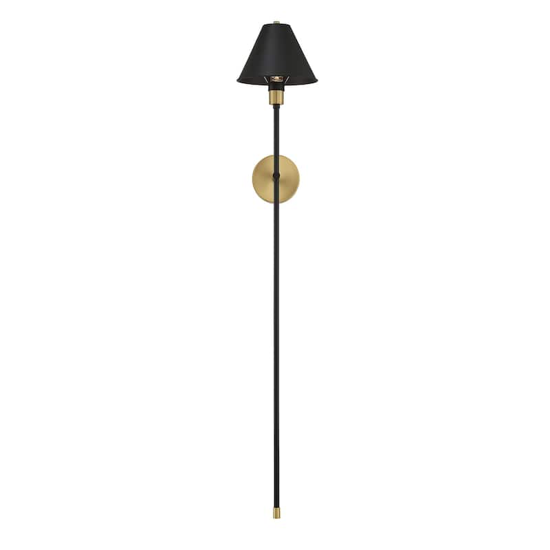 Meridian M90070 50" Tall Hardwired or Plug-In Wall Sconce