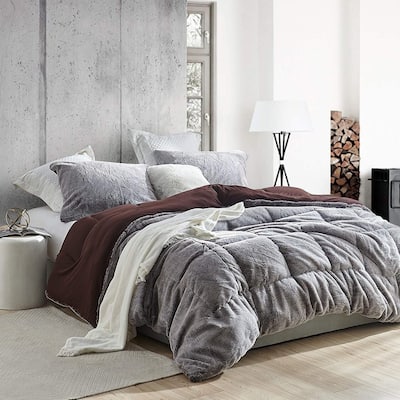 Aww Buddy - Coma Inducer® Oversized Comforter Set - Seal Brown