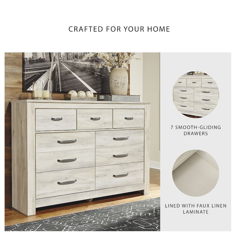 Signature Design by Ashley Bellaby Whitewash Dresser