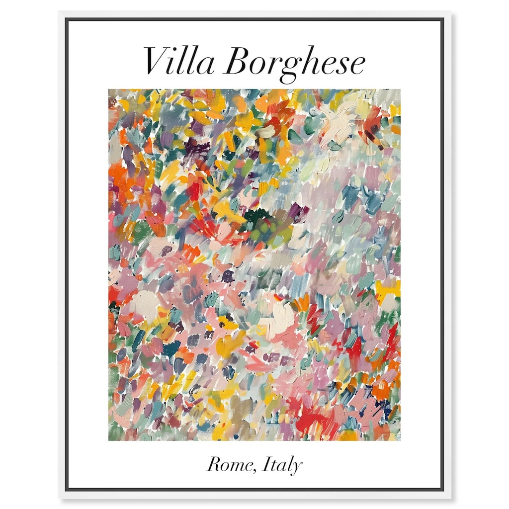 Villa Borghese Canvas by Art Remedy