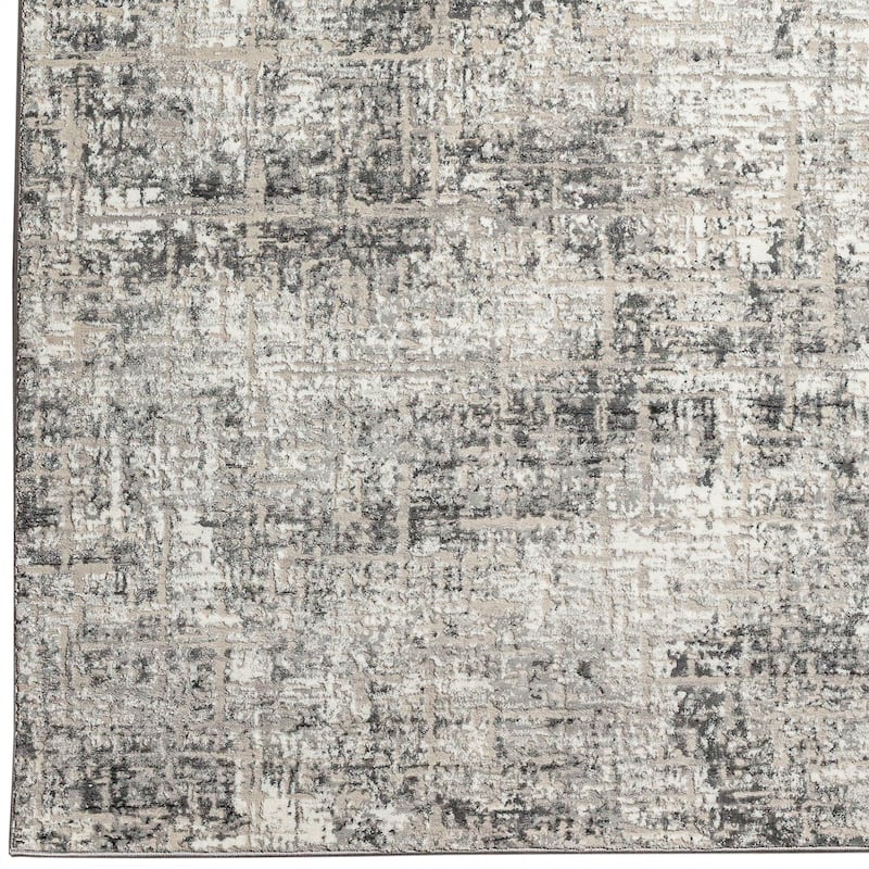 Admire Home Living Lucio 1241 Transitional Striated Area Rug