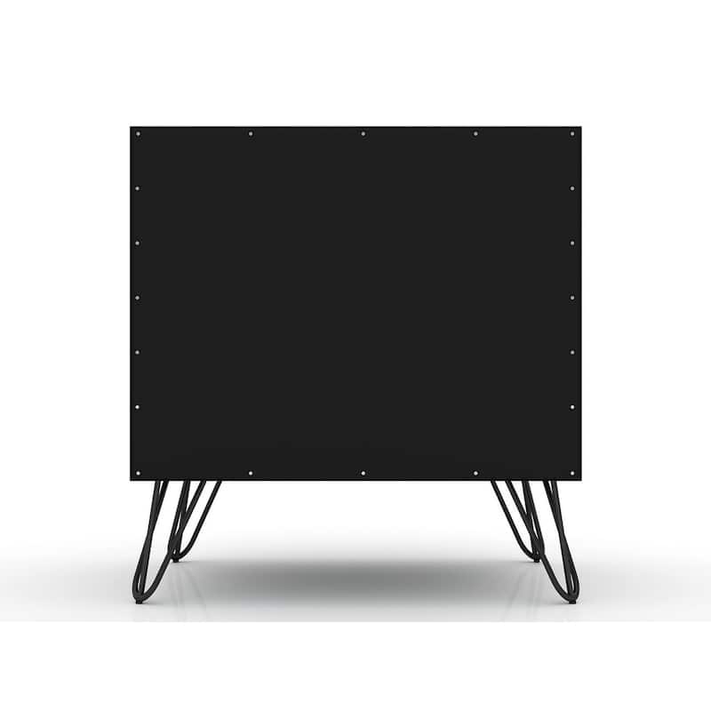 Manhattan Comfort Rockefeller 20" Nightstand (2-Drawer)