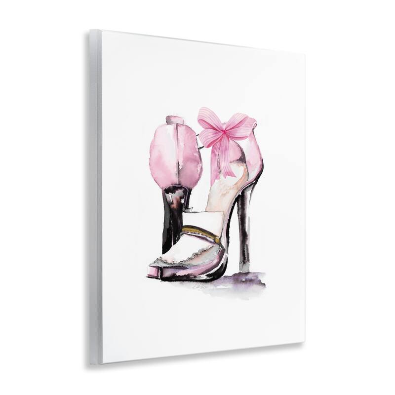 Stupell Pastel Pink Luxe Heels Wall Plaque Art Design By Stella Chang
